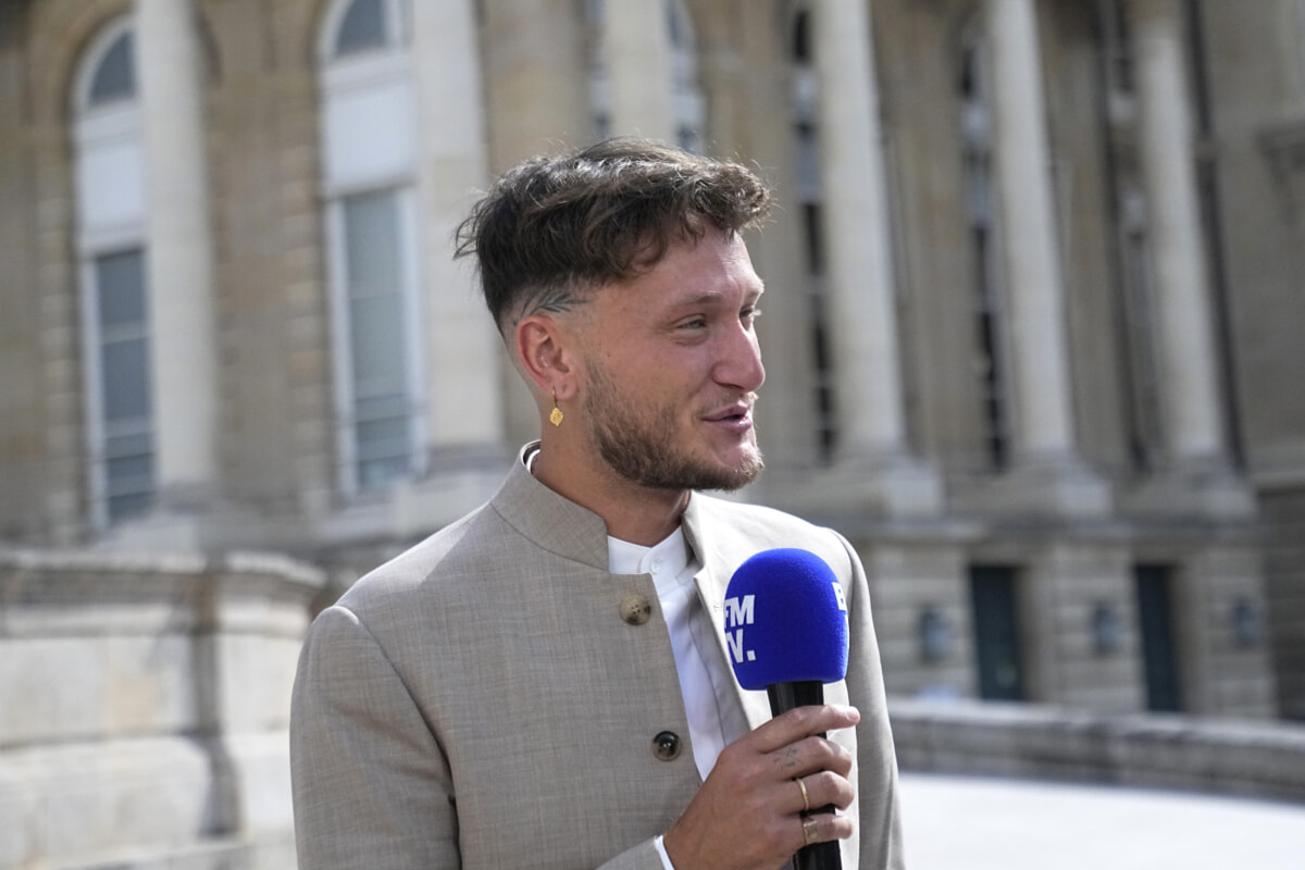 Der Abgeordnete Raphaël Arnault (Foto LaPresse) Raphaël Arnault LaPresse