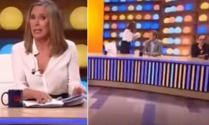 Du wirst mich nie mehr erniedrigen. Ich esse lieber Scheiße: Live-Ausbruch, die Journalistin steht auf und geht.