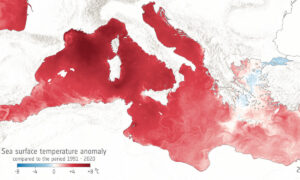 Mittelmeer über 30 °C: Wassertemperatur erreicht neue Höchstwerte