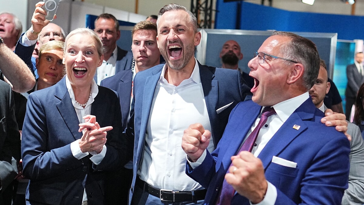 siegmund ulrich elezioni sassonia lapresse