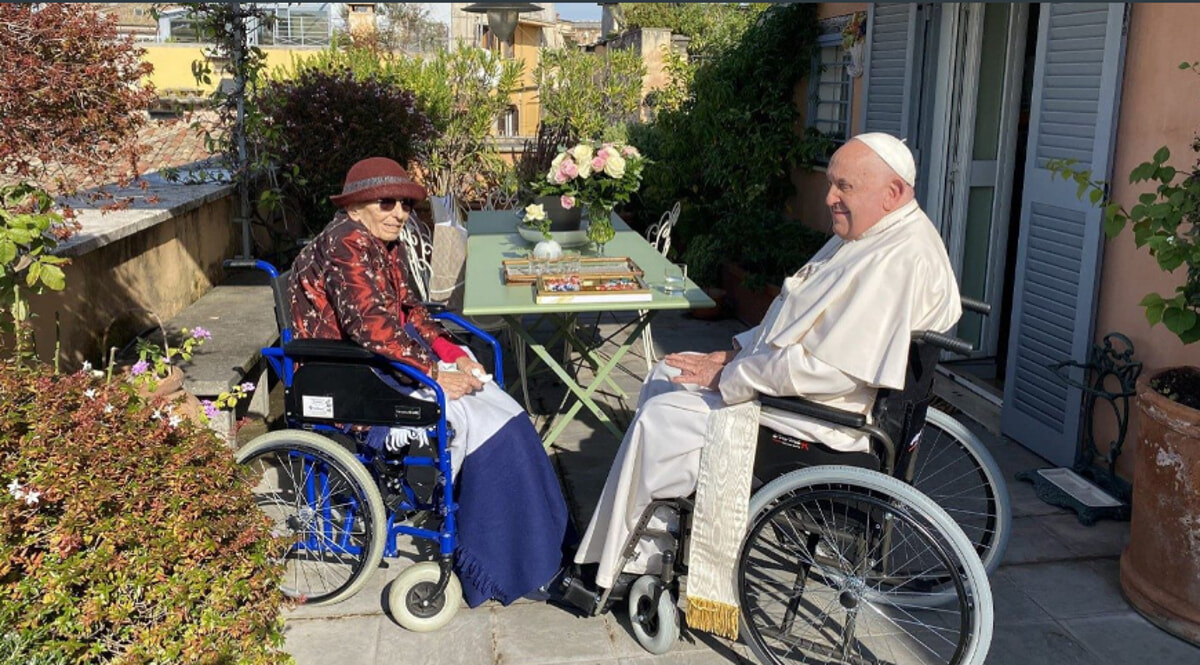emma bonino e papa francesco