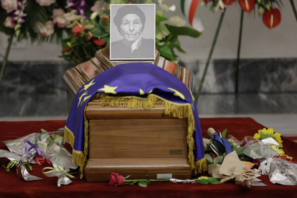 La camera ardente di Emma Bonino, foto da LaPresse-2