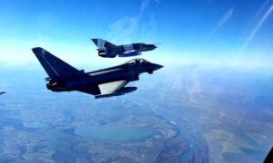 Drohne bedroht Vilnius – italienischer Kampfjet hebt ab und zerstört sie