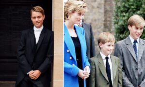 Prinz George am Eton College – eine Kopie von Vater William. König Charles friert die Sussexes ein