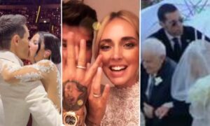 Promis, die im Livestream geheiratet haben: Valeria Marini, Chiara Ferragni und Me Contro Te – mit zahlendem Publikum
