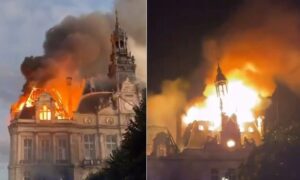 Frankreich: Verdächtigter wegen Brandstiftung am Rathaus von Limoges festgenommen – „Er ist ein Aktivist der extremen Linken“