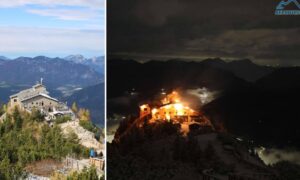 Hitlers Kehlsteinhaus brennt in den bayerischen Alpen: Verdächtiger festgenommen