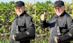 Vasco Rossi hatte einen Unfall: Ich bin auf dem nassen Boden ausgerutscht und habe mir das Schulterband gerissen – ein Schmerz, der einen fast ohnmächtig macht